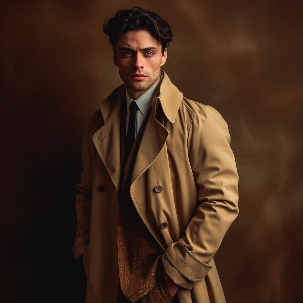 Majestic Vintage Mocha Overcoat